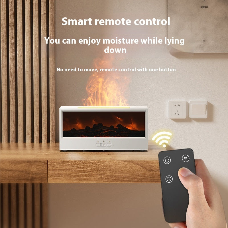 FlameMist – Difusor de Aroma LED con Efecto Llama