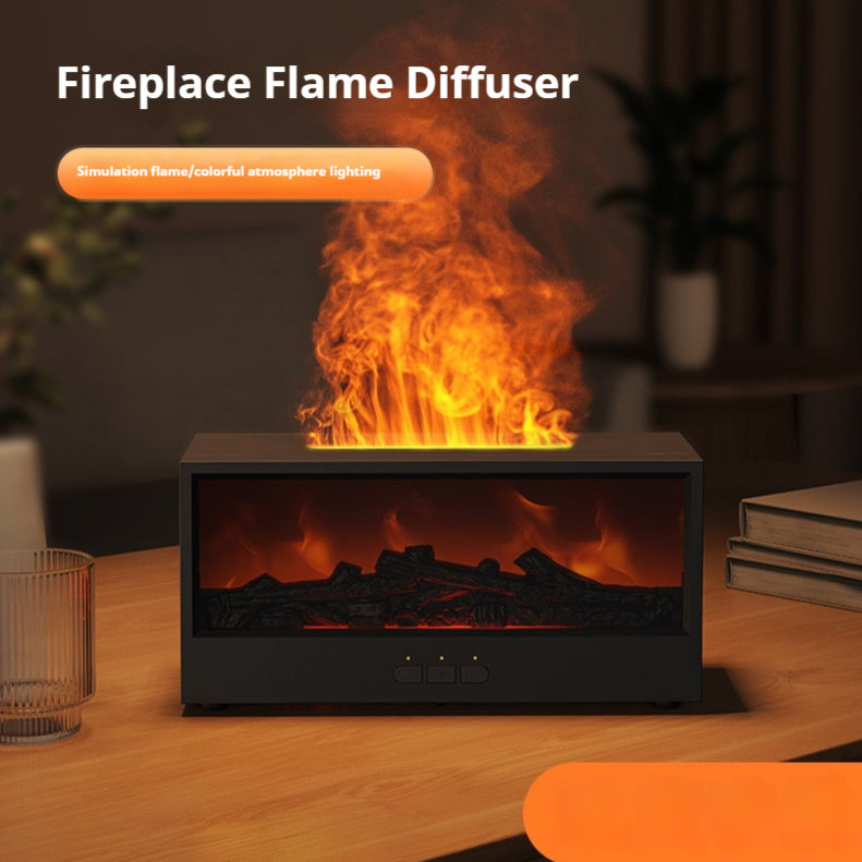 FlameMist – Difusor de Aroma LED con Efecto Llama