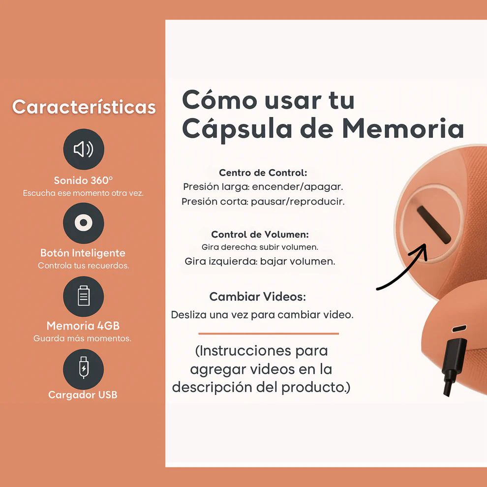 Esfera de video personalizable